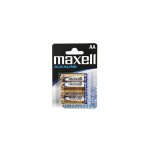 Pile stilo Maxell AA LR06 1.5V alcalina in pacco da 4 pezzi